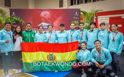 Bolívia gana medallas de oro y plata en la Copa Panamericana Kukkiwon 2025.