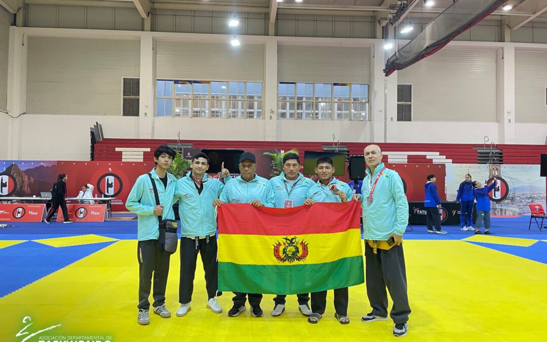 ¡La tricolor ya brilla en Lima! Medallas para Bolivia en Taekwondo Poomsae